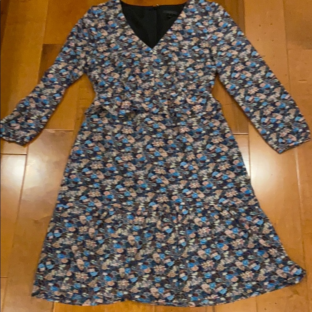 J crew floral dress size 6